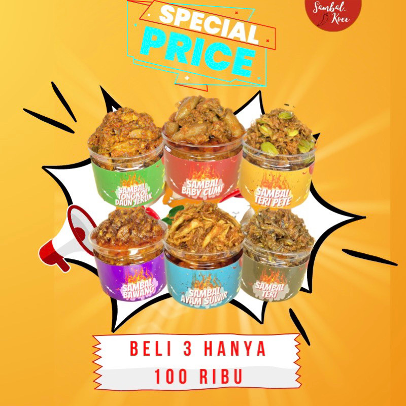 

SAMBALKOEE - PAKET MURAH 100 RIBU