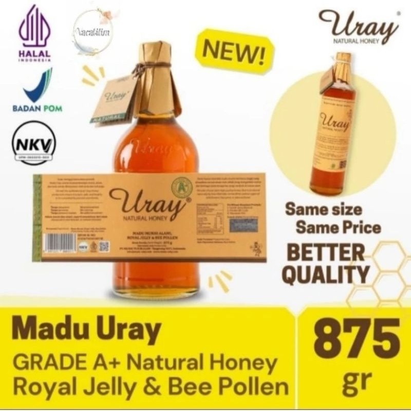 

JAMIN MURAH !!!Madu Uray Natural Honey 875gr(BISA LANGSUNG ORDER)