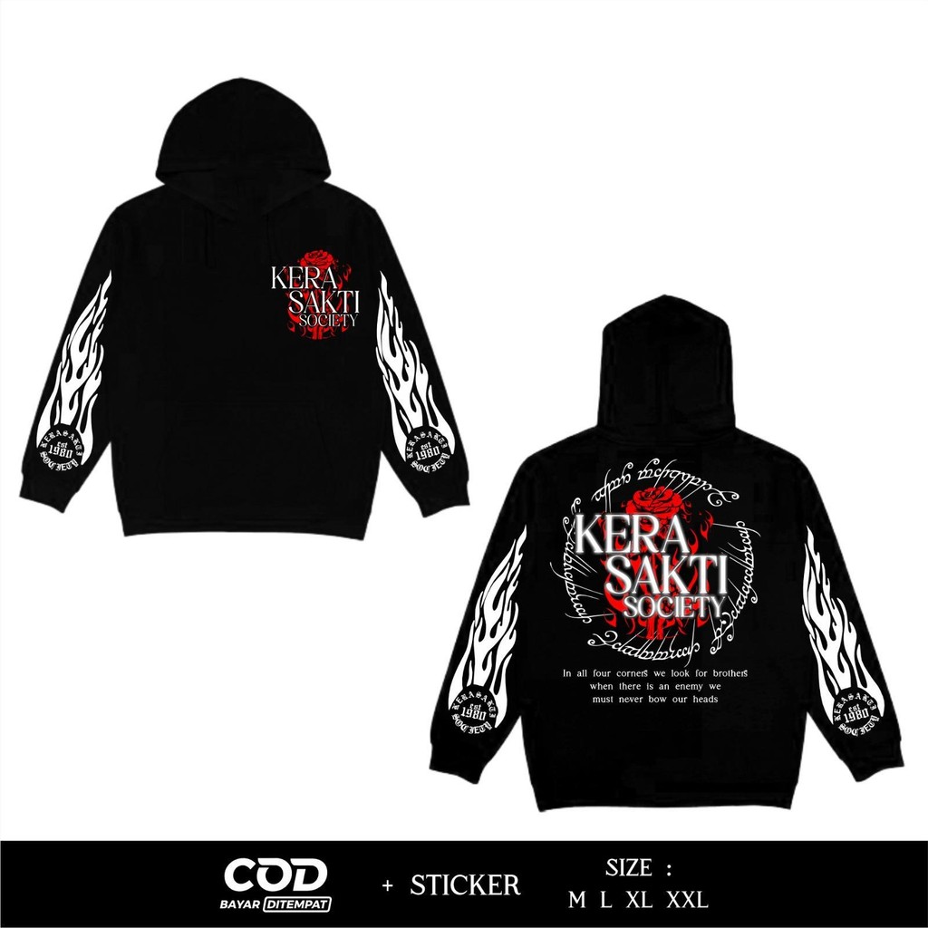 Hoodie Reflektif-Hoodie Reflektif-Hoodie Reflektif Kera Sakti Society Desain Terbaru-Kaos Reflektif 