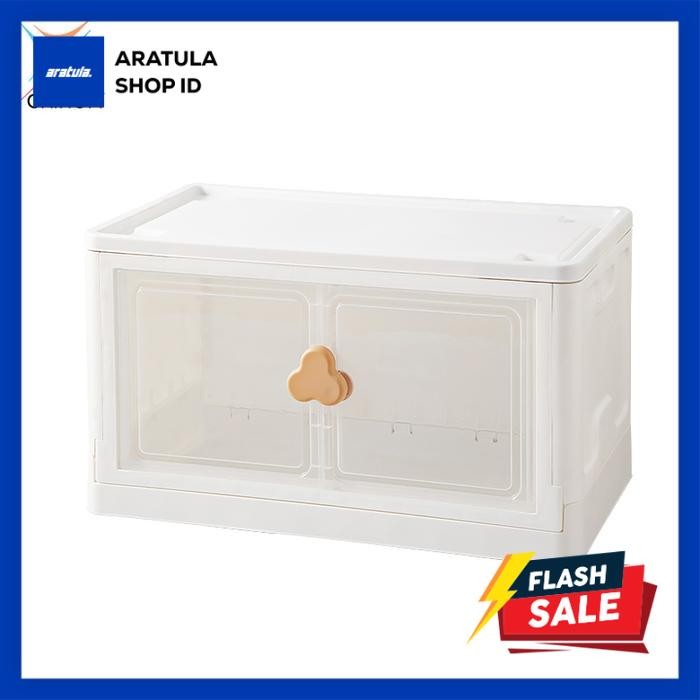 

Oxihom Kotak Penyimpanan Lipat Storage Box Lipat Container Plastik Mainan Kuning Pakaian - S6601A Kuning