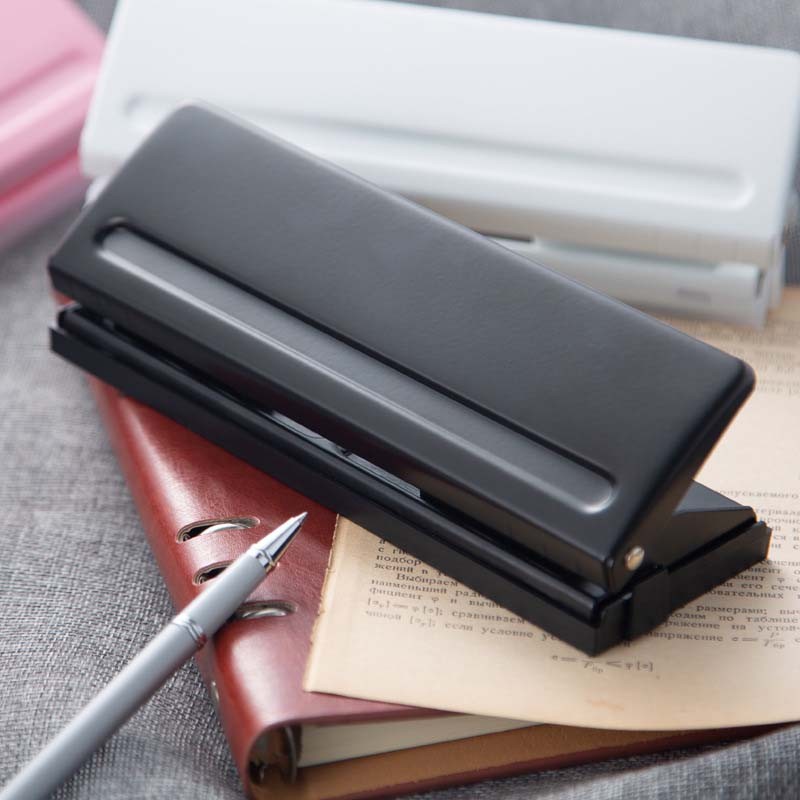 

Adjustable 6-Hole Punch 6 Holes Punch Loose-leaf Emperorship 9170 Adjustable DIY Punch Perfurador De Papel Perforadora Locher