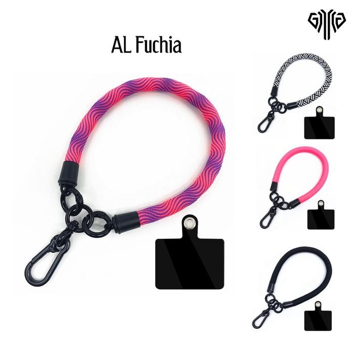 

Gawung - Tali Gantungan Gelang Hp AL Feeya Tebal Phone Strap HPALFE - Fuchia