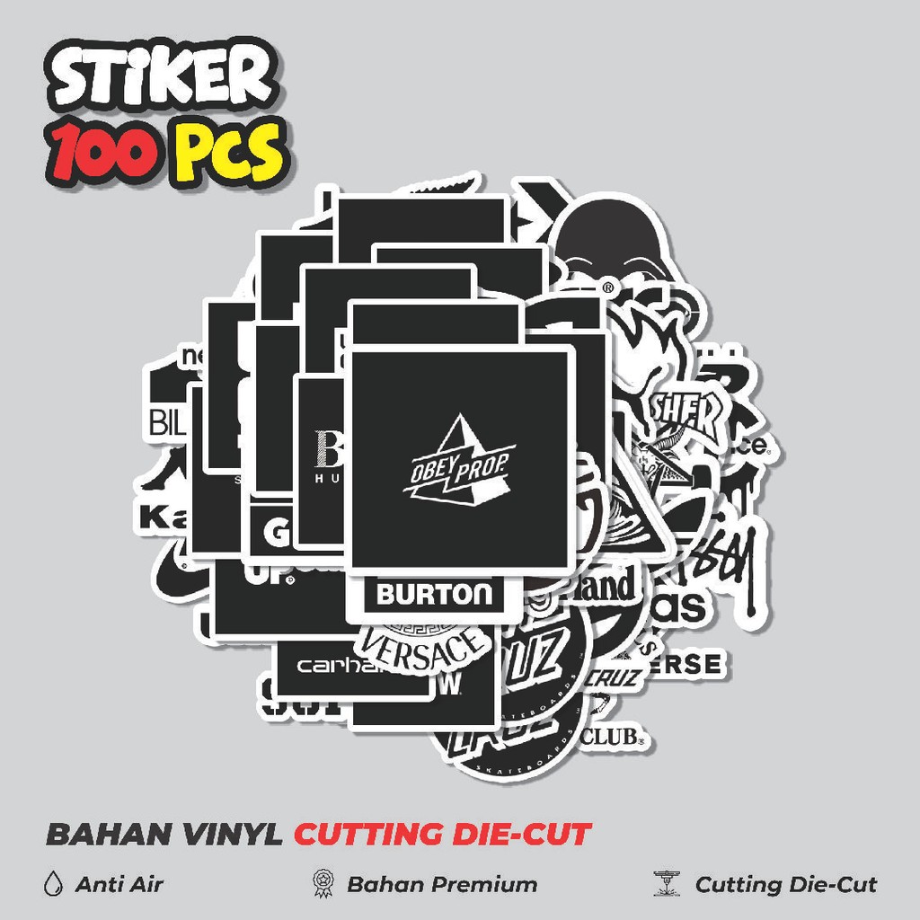 

Terbaru! 50 pcs Stiker Classical Fashion Brand v1 [Merek Fashion Klasik] Dekorasi Lucu Kreatif untuk Notebook, Skateboard, HP
