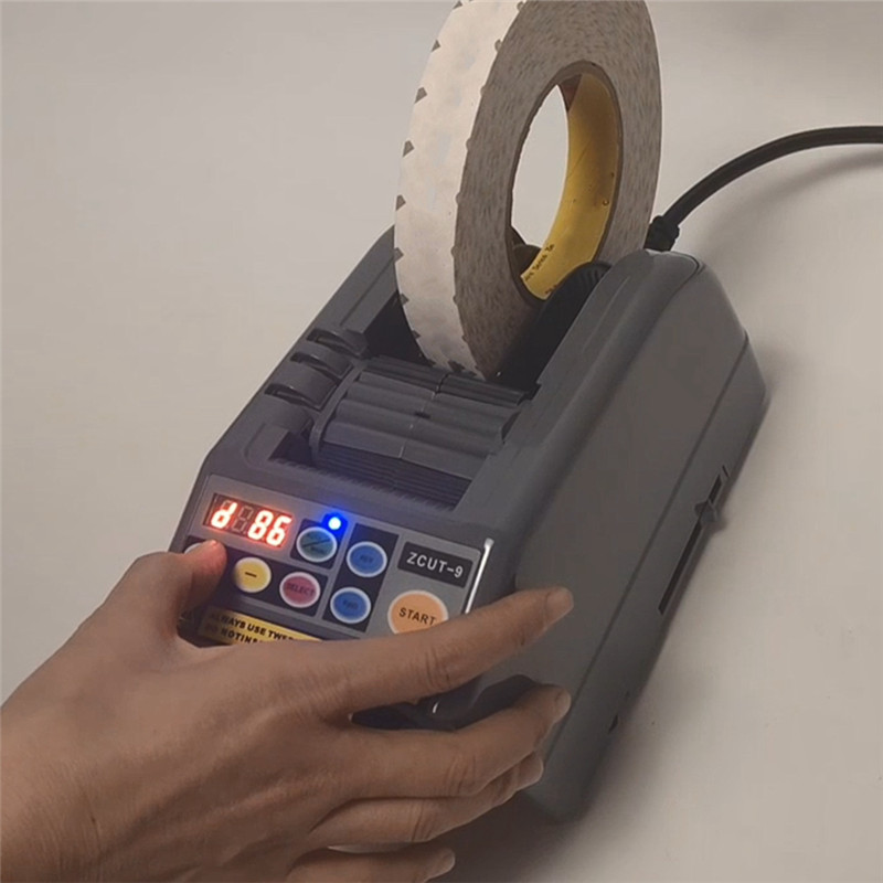 

GW-Ribbon Cutting Machine, Tape Cutter 6-60Mm Width Automatic Tape Dispenser Machine, Multipurpose Electric US Plug Easy Install