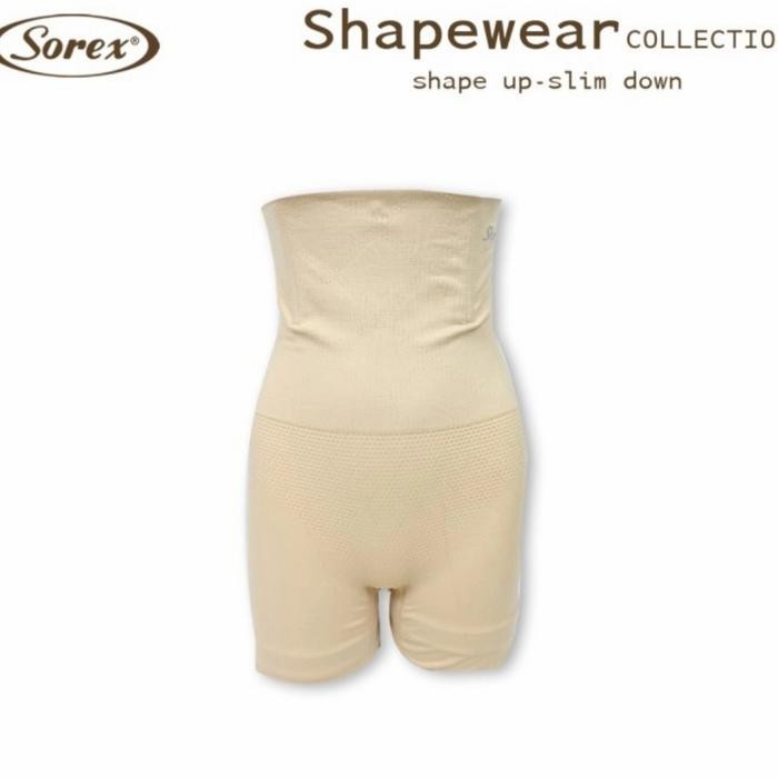Celana Korset Pelangsing Sorex Shapewear Jumbo Free Size - 13194 Coklat