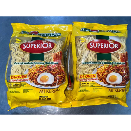 

Mie Kering Superior isi 2 keping 110gr