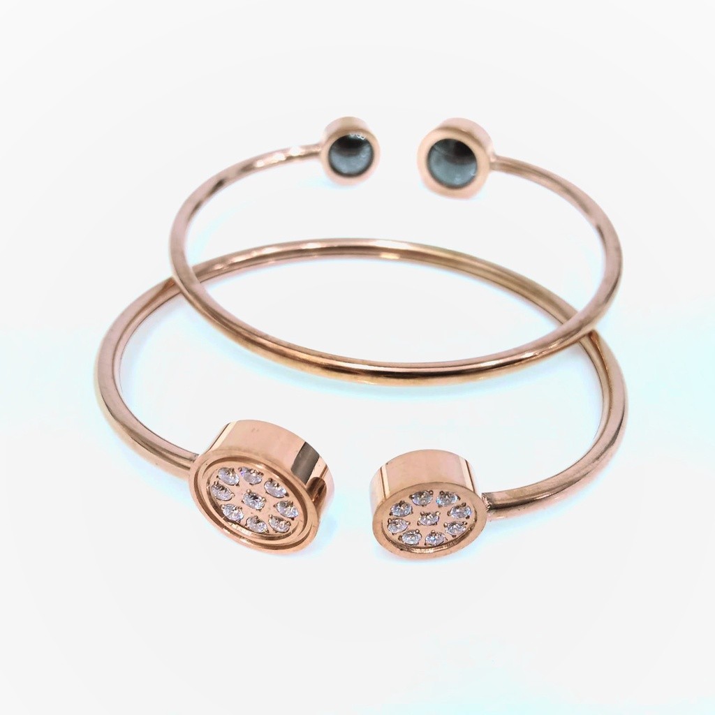 Gelang Magnet Titanium  Gelang Bio Ion