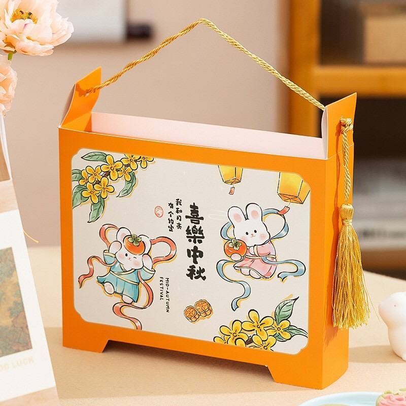 

Box MoonCake isi 6 sekat/ Kotak Mooncake 6 sekat /Cup Moncake