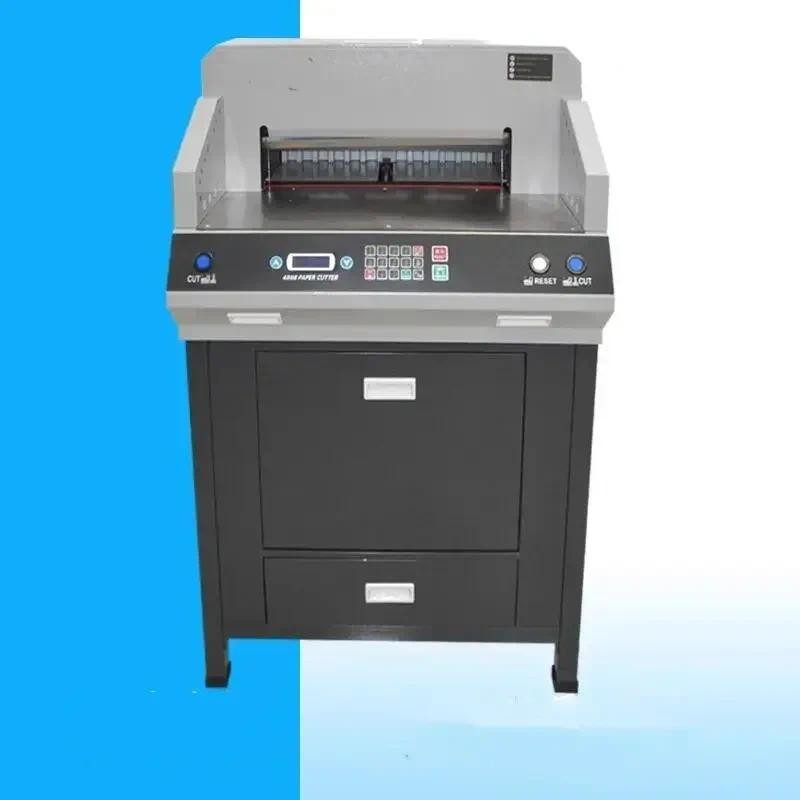 

New Electric Upgrade WH-4808HD Electric Programmed Paper Cutting Machine Paper Cutting Machine 8cm Thickness