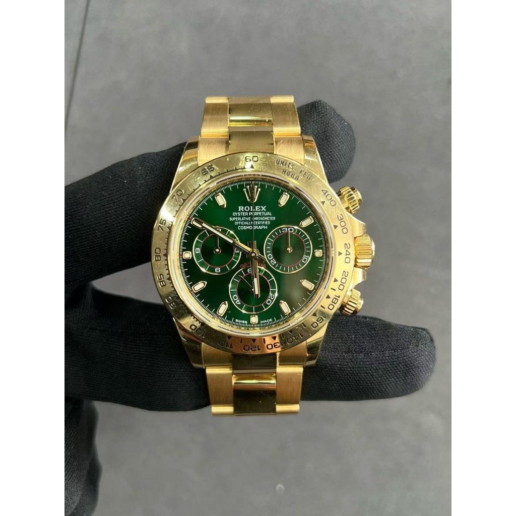 Jam Tangan Rolex Jam Tangan Mekanik Asli Jindi Hijau Bisnis Bercahaya Pria Jam Tangan Pria Tren Taha