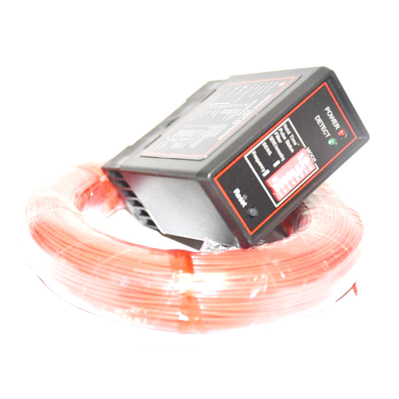 

LPSECURITY 12V/24V Single Channel Vehicle Loop Detector for Car Park Management and Toll System w/ 50M Induction Coil Cable