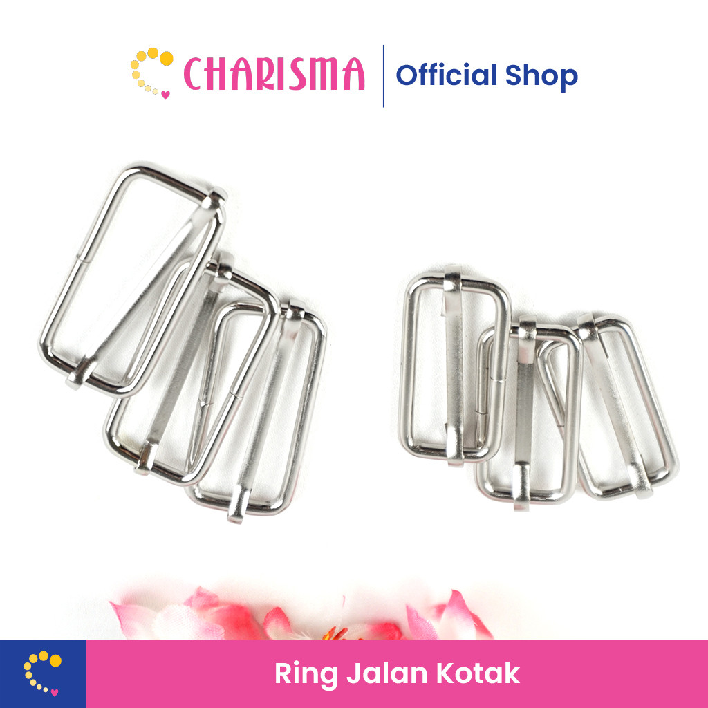 Charisma Ring Jalan kotak Besi Best Quality - Ring Kotak Besi / Pengait Besi Tas / Ring pengait