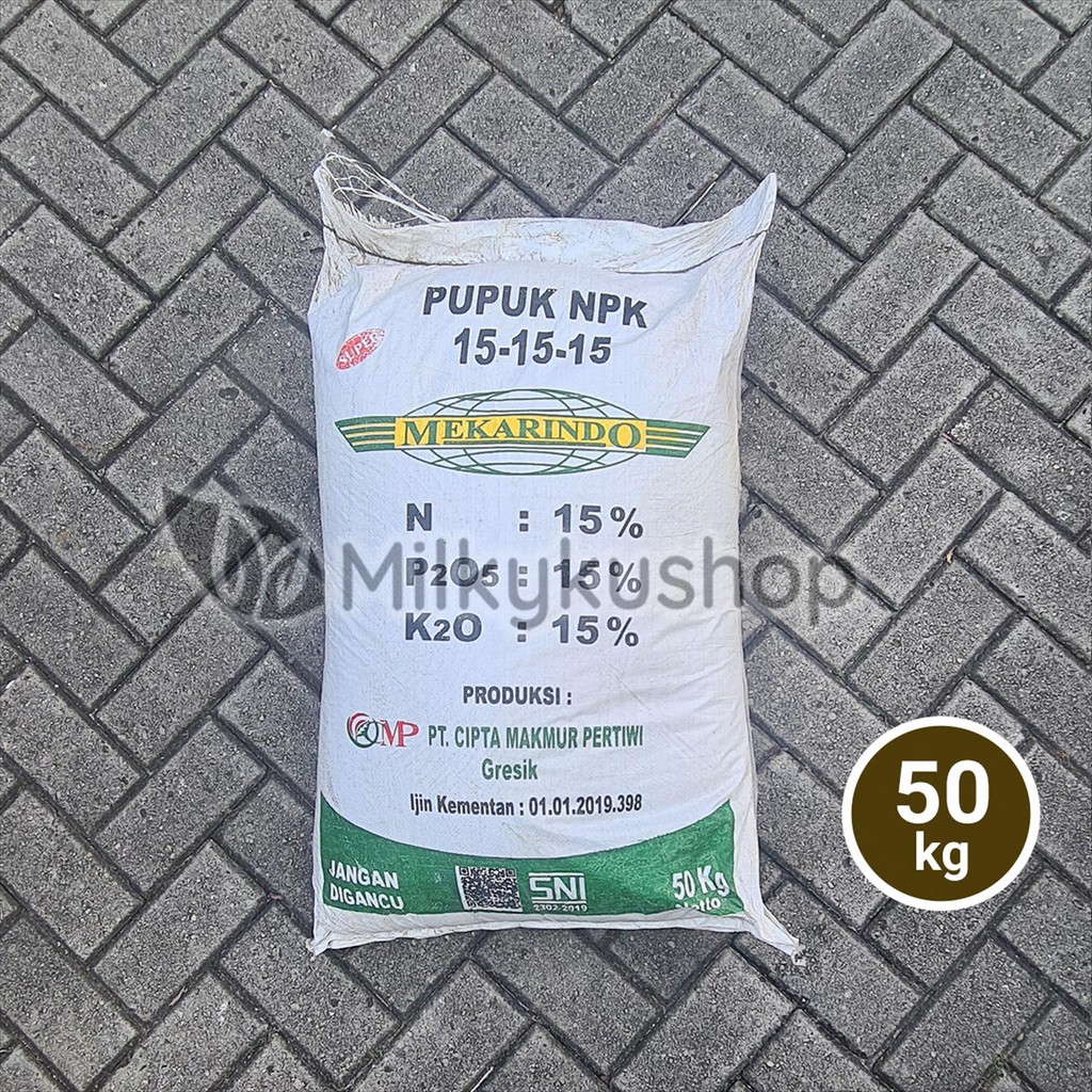 PUPUK CMP MEKARINDO NPK 15 15 15 ISI 50 KG KP VIA CARGO