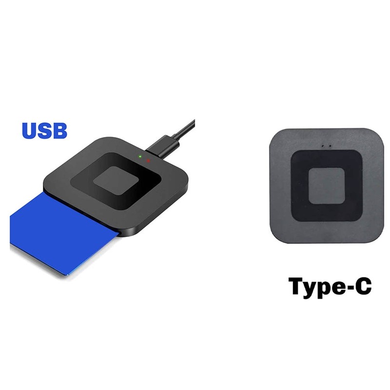 rtable USB2.0 Intelligent Card Reader For DNIE ATM IC ID Bank SIM Card Common Access  Declaration Ca