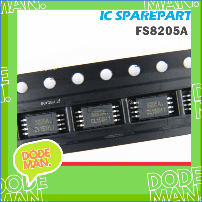 FS8205A TSSOP-8 Lithium battery protection IC FS8205 8205A 8205 - DODEMAN