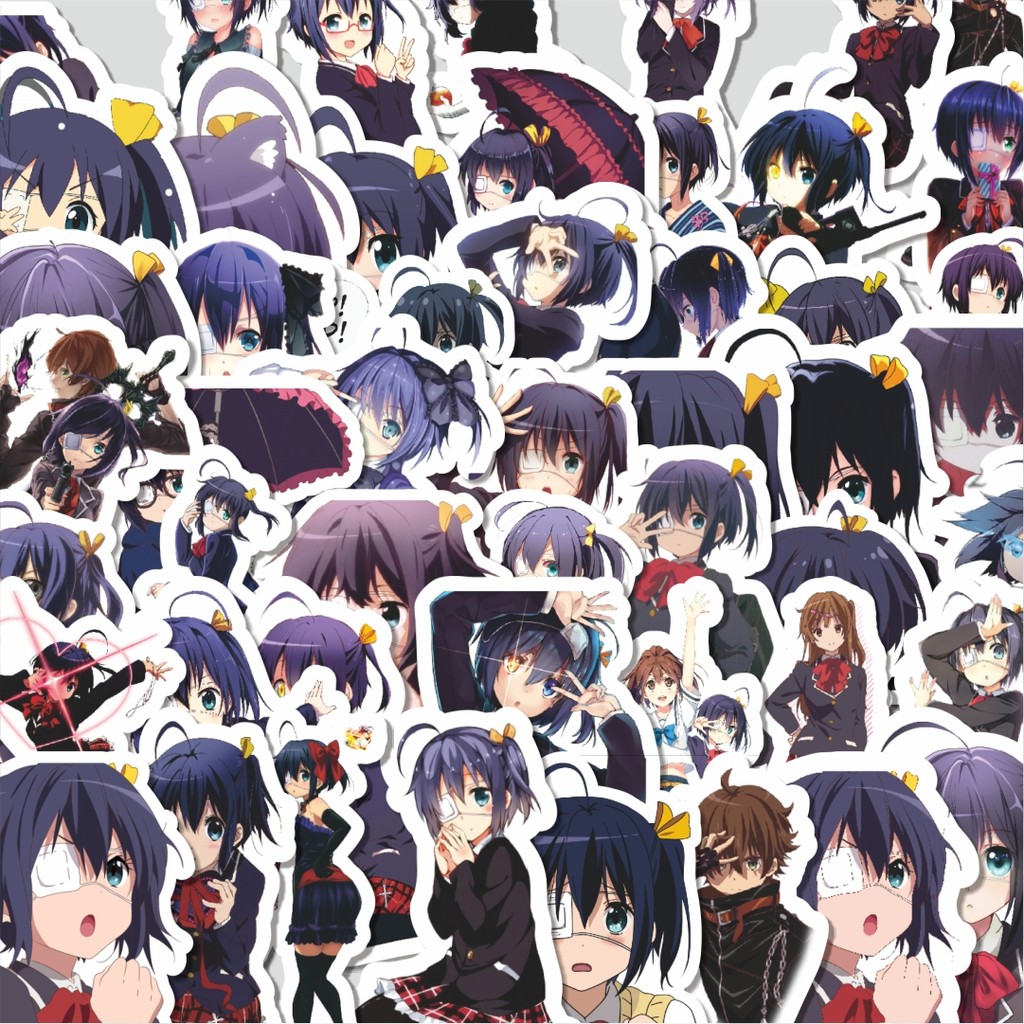 

Stiker Cutting Packtiker Anime Series Chunibyo Demo Koi Ga Shitai Character Rikka Isi 100Pcs Series Aesthetic Lucu Keren Untuk Koper Bahan Vynil