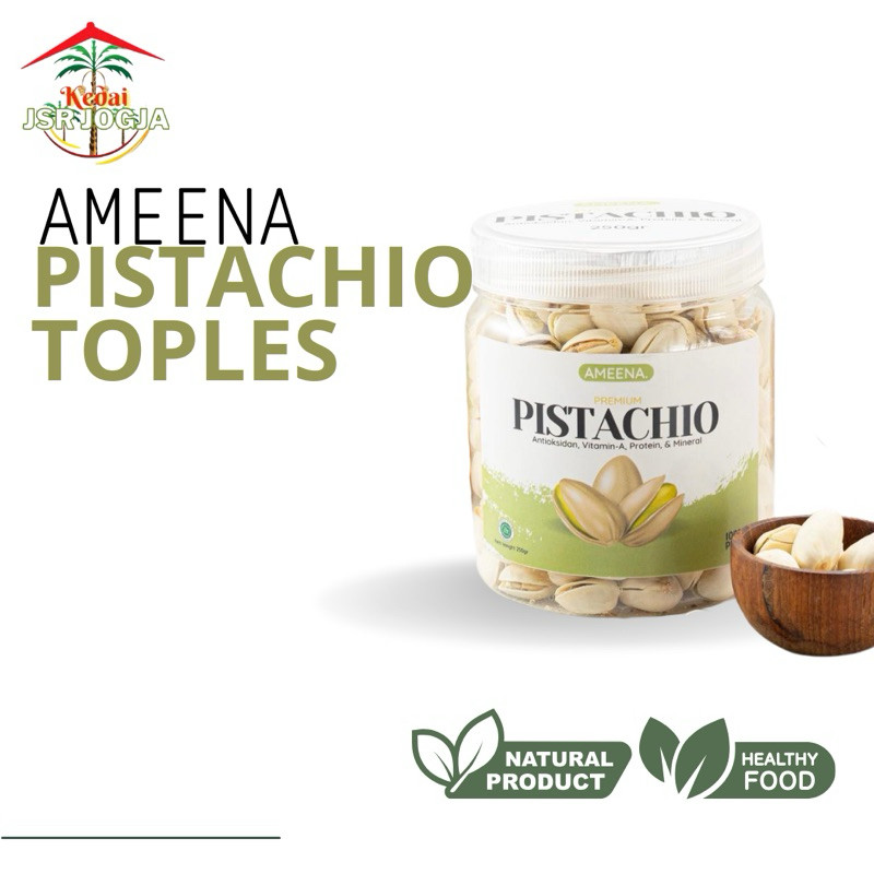 

[ TOPLES ] Pistachio Roasted Premium Quality 250gr Pistachio Nuts
