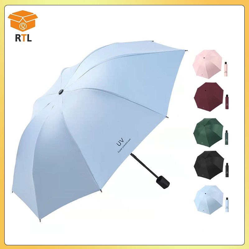 PD Payung Lipat Anti UV Payung Umbrella Panjang Dewasa Payung Lipat Kuat Dan Tebal Jumbo Mini Korea