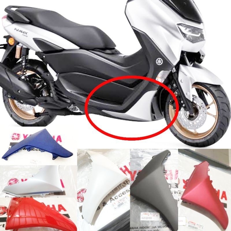 Original cover panel side Mole sayap bawah nmax n max n-max all new kanan/kiri B6H  (B6H-F171M-00 & 