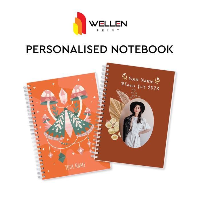 

Print Note Book Hardcover Custom / Cetak Buku Catatan Agenda - A6(10.5x14.8cm)