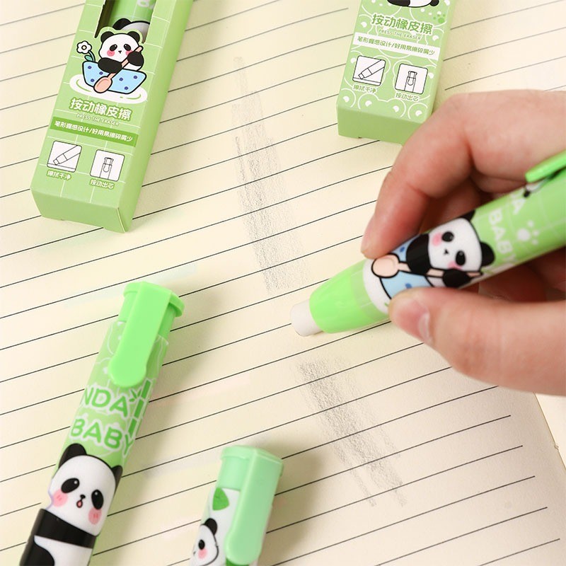 

HYPE N FANCY PENGHAPUS CETEK DEPRESSIBLE CUTE PANDA ER-1971 HAPUSAN ERASER TERMURAH COD