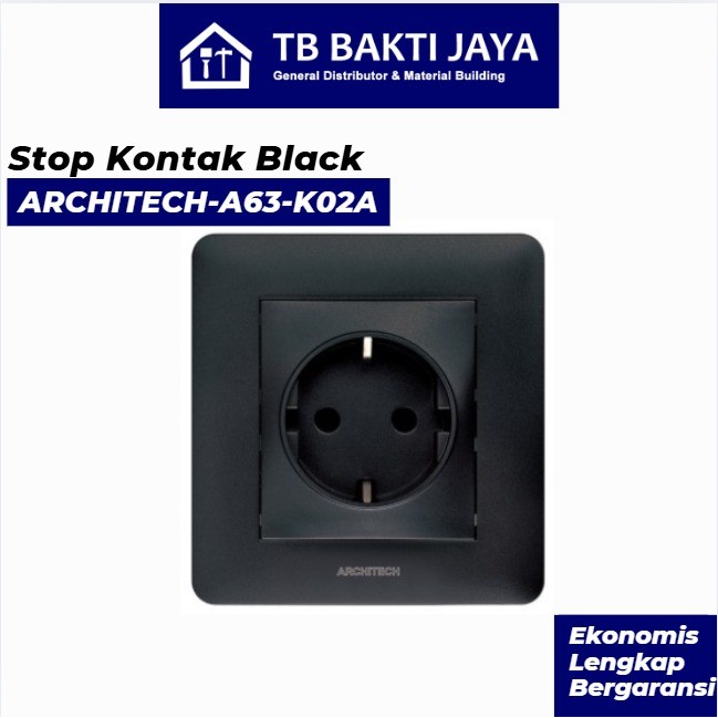 Stop Kontak Architech / Stop Kontak Listrik Tempel