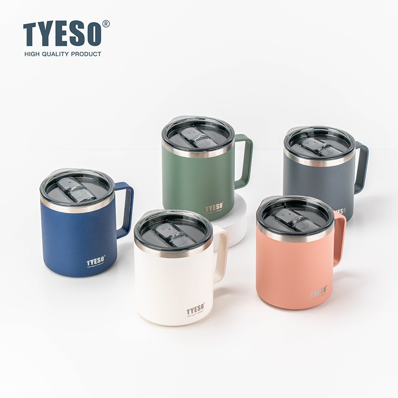Tyeso Gelas Kopi Vacuum Insulated Mug Stainless Steel 304 Cangkir Kopi 8789B 400ml TERLARIS
