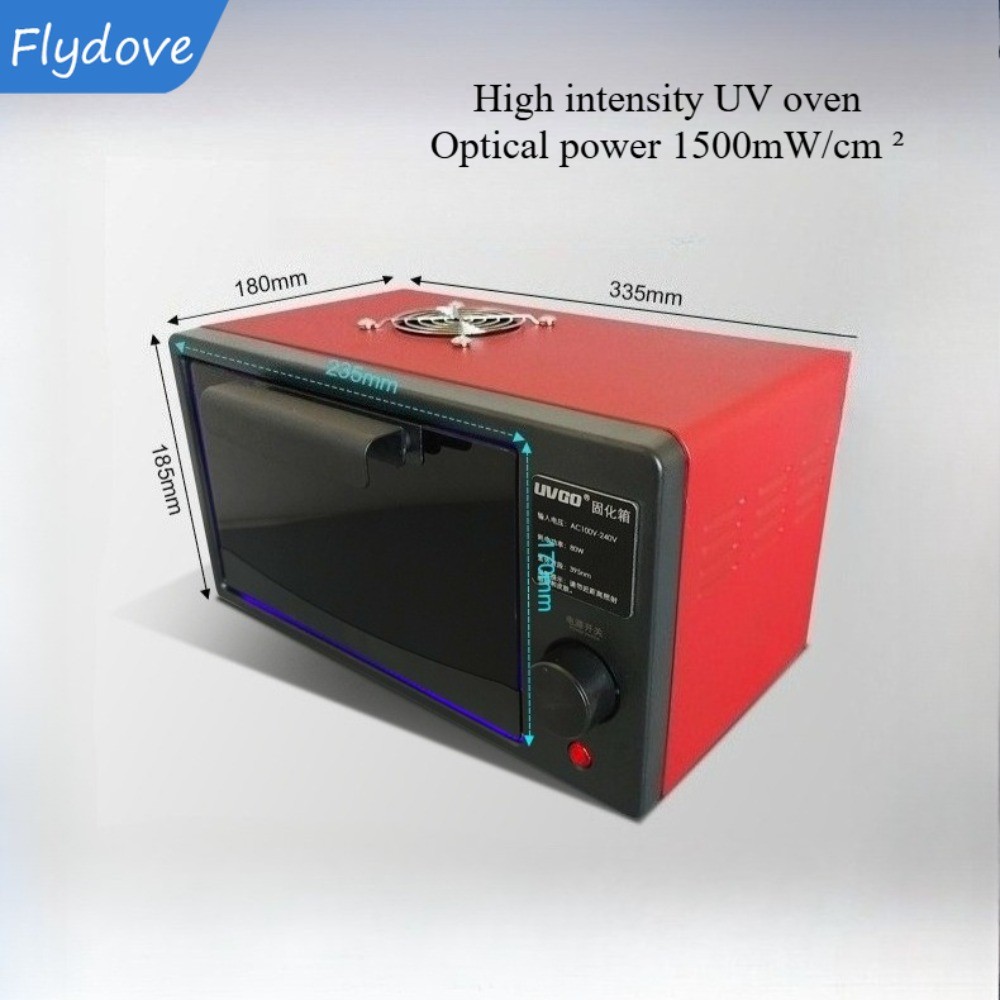 UV Curing Box Ultraviolet Lamp Oven 365nm 395nm 405nm LED UV OVEN For UV Resin Fast Flexible Screen 