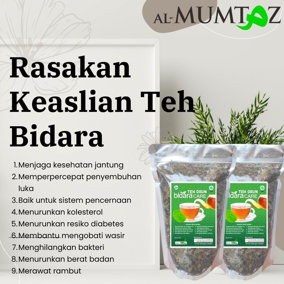 

Teh Daun Bidara Arab Original Sidr Asli Murni 100 gr