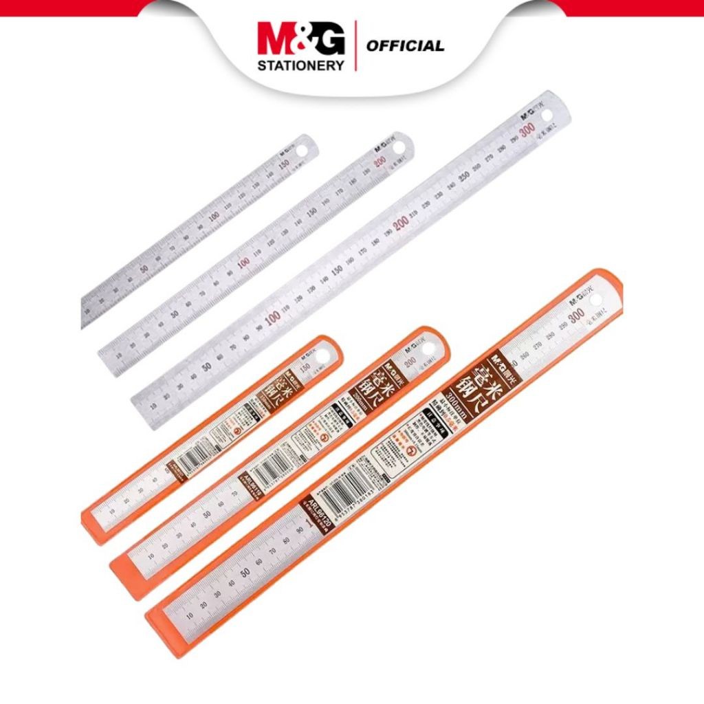 

M&G Penggaris 15cm Aluminium Alloy Ruler