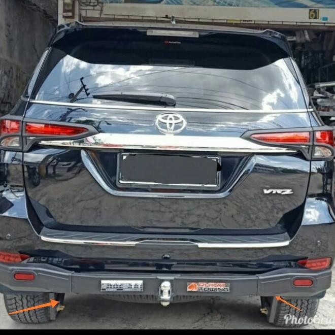 towing /pengaman bumper belakang all new Fortuner VRZ dan Fortuner TRD
