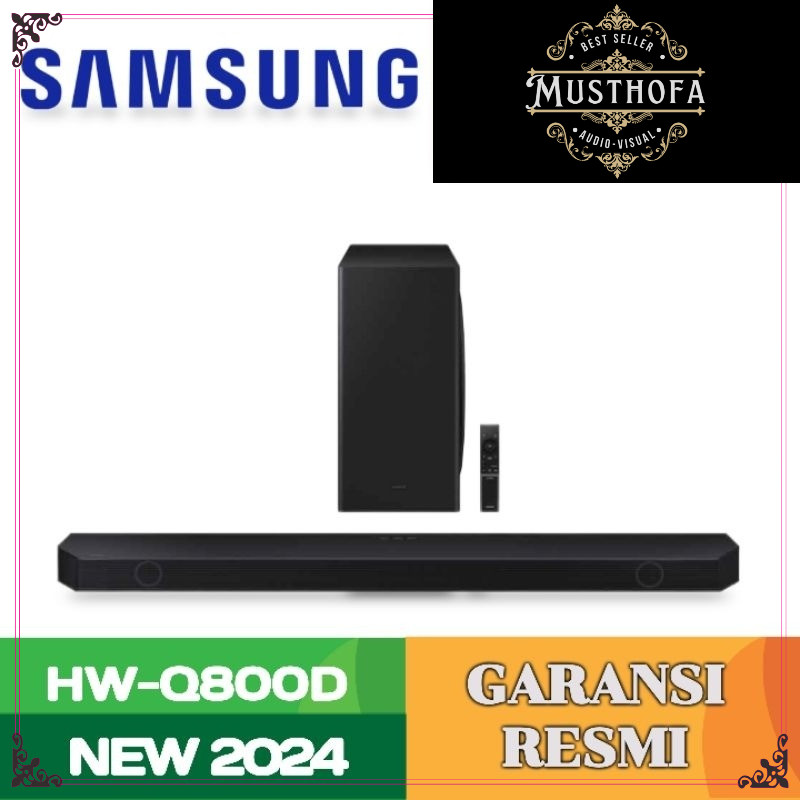Samsung HW-Q800D / Q800D / HW Q800D Wireless Atmos Soundbar 2024 HW Q700D / HW Q930D / HW Q990D