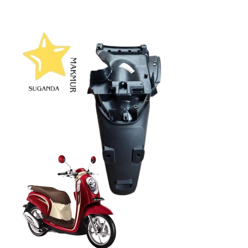 spakbor belakang scoopy fi 2013-2016