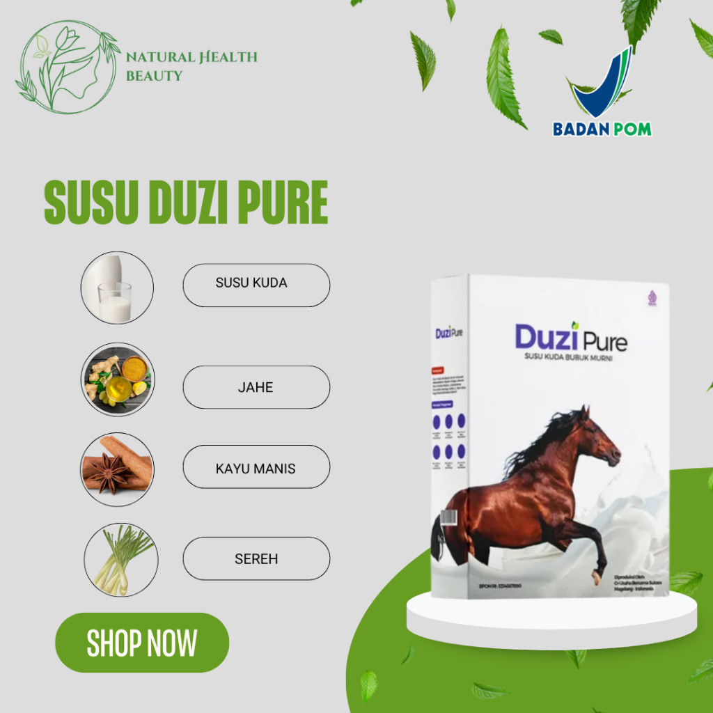

Susu Duzi Pure Susu Kuda Sumbawa Asli Mengatasi Osteoporosis Susu Bubuk 200 gram