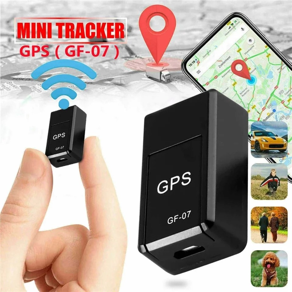 GF07 Magnetic Mini Car Tracker GPS Real TimeTracking Locator Device Magnetic GPS TrackerReal-time Ve