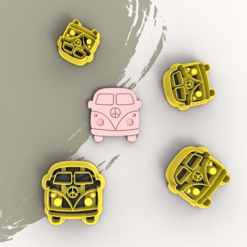 

Hippie Van Polymer Clay Cutter | Summer Clay Cutters | Polymer Clay Tools | Clay Earring Cutter | Boho Clay Cutter | Clay Cutter