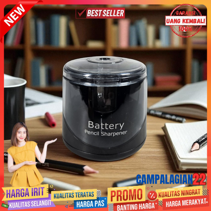 

YS Rautan Pensil Otomatis Pencil Sharpener Automatic for 6-8mm - YS-PS05