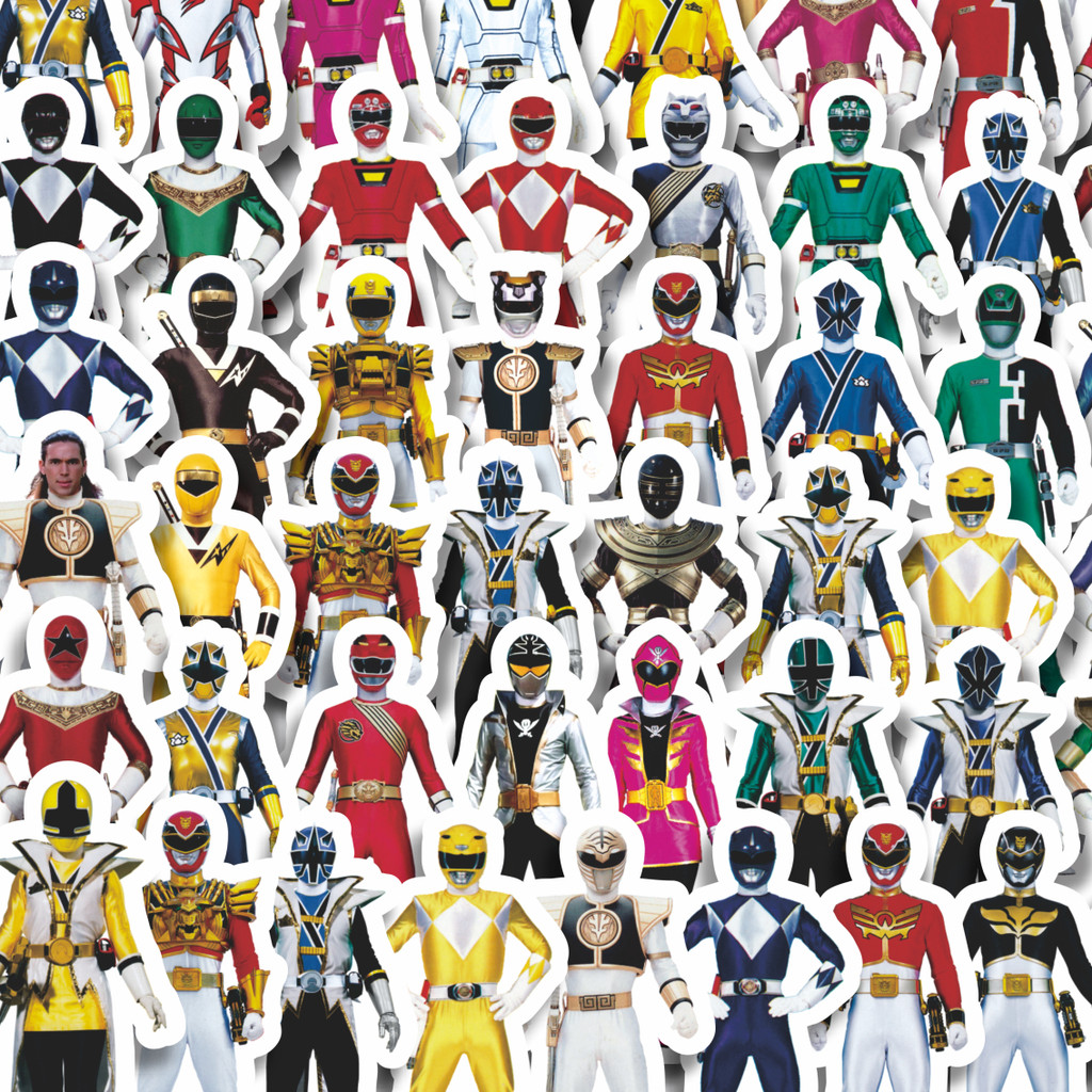 

Stiker Cutting Pack Stiker Film Series Power Ranger Mix 2 Isi 100Pcs Series Aesthetic Lucu Keren Untuk Koper Bahan Vynil