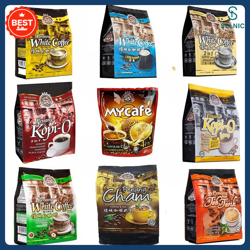 

TERLARIS!! Coffee Tree Penang White Coffee | MyCafe Durian White Coffee | Kopi Penang Teh Tarik