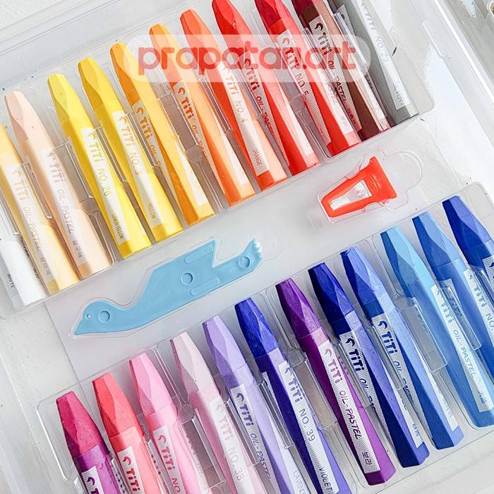 

Titi Oil Pastel 12-55C TI-P | Crayon Minyak - 12C