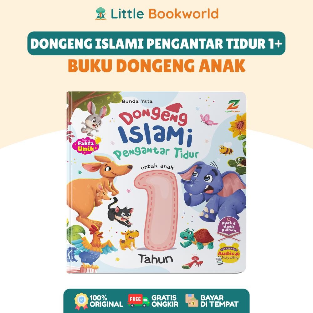 (Ready) | Dongeng Islami Pengantar Tidur untuk Anak 1 Tahun | Buku Baca Cerita Dongeng Anak Bergamba