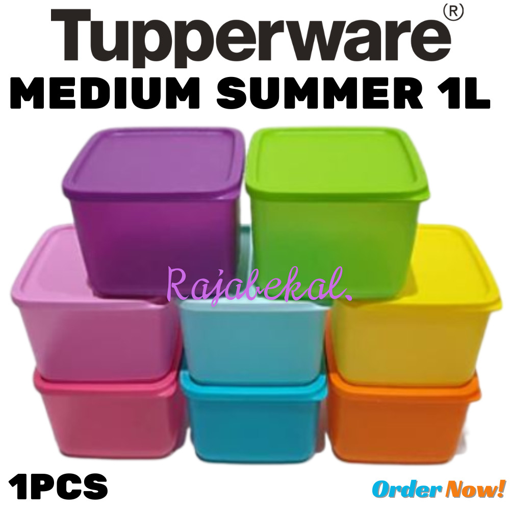 [BIG SALE] PROMO Tupperware  Medium Summer Fresh Medium Tropical Medium Square
