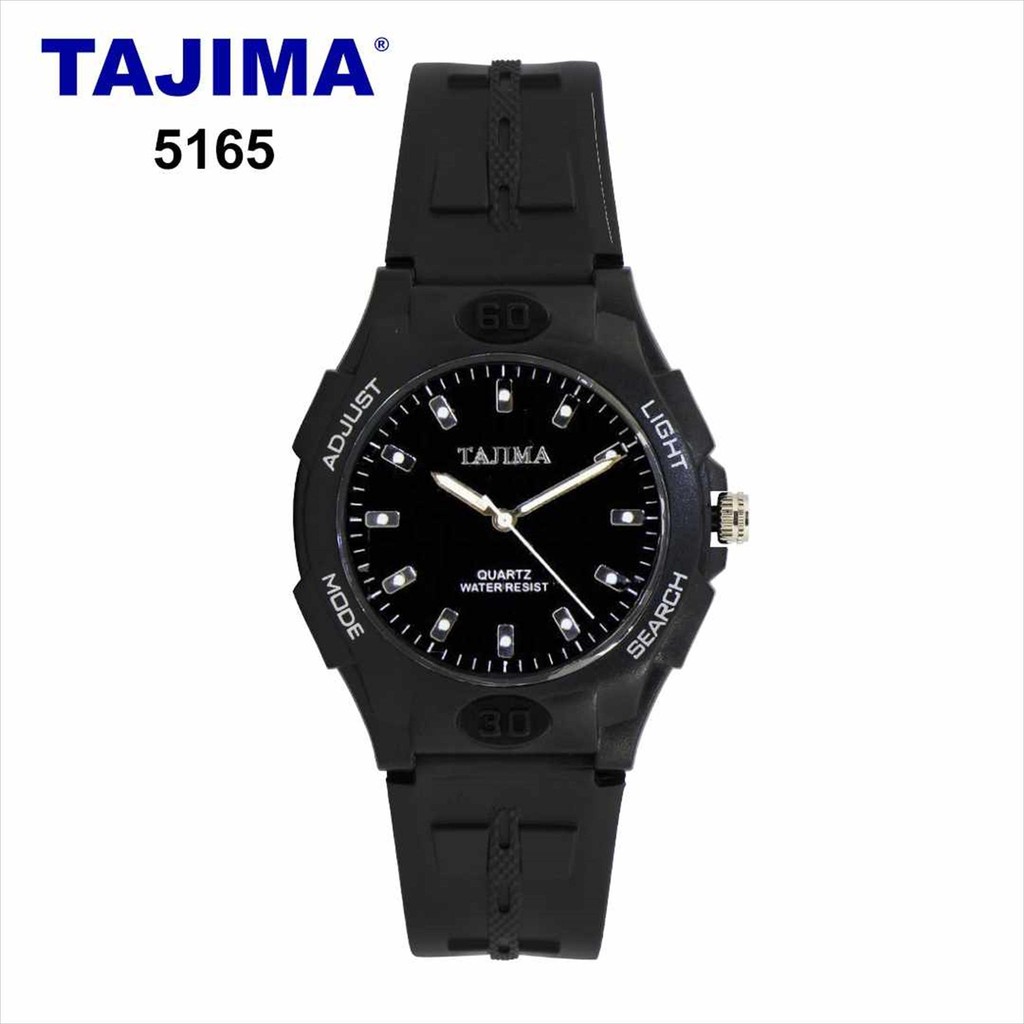 Jam Tangan Tajima Pria Analog Sports 5165 Water Resist Garansi + Free BOX (TAJIMA.ID)