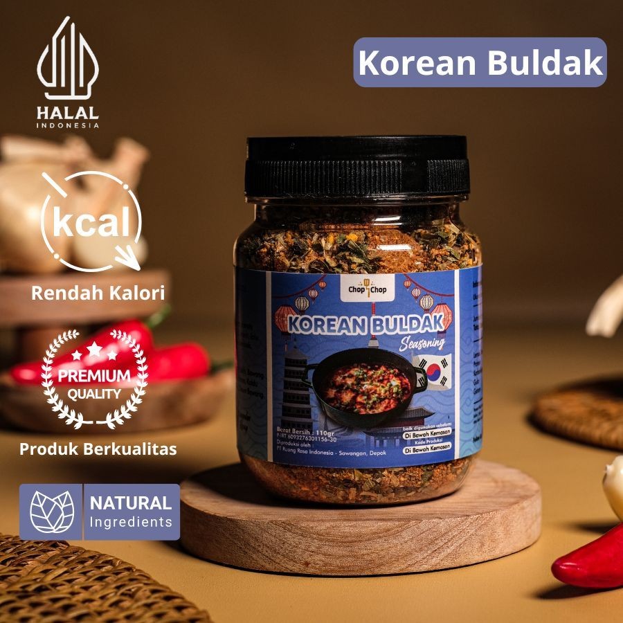 

ChopChop Korean Buldak Bumbu Marinasi Satset Rendah Kalori 100g