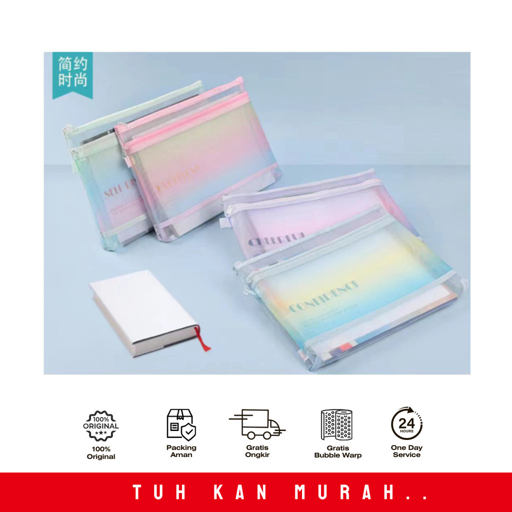 

KINHSHION DOCUMENT BAG A4 3D DOUBLE LAYER MW74221 MIX