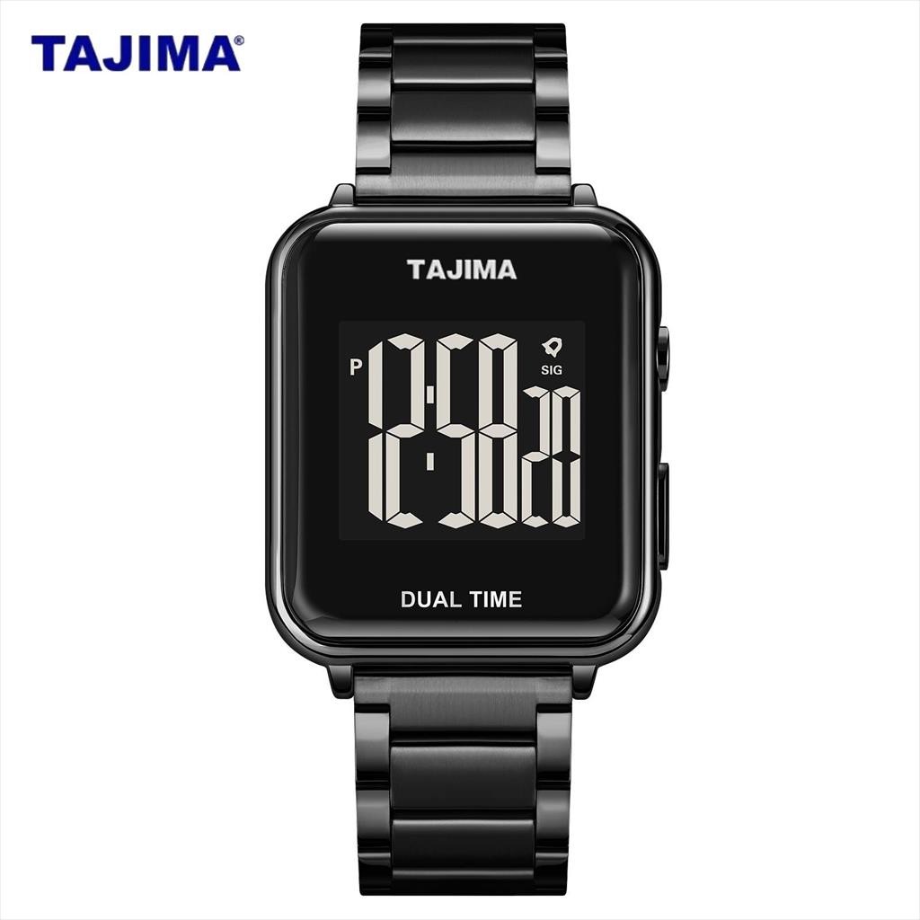 Jam Tangan Pria Digita Tajima  9258 Stainless Steel Water Resist Original
