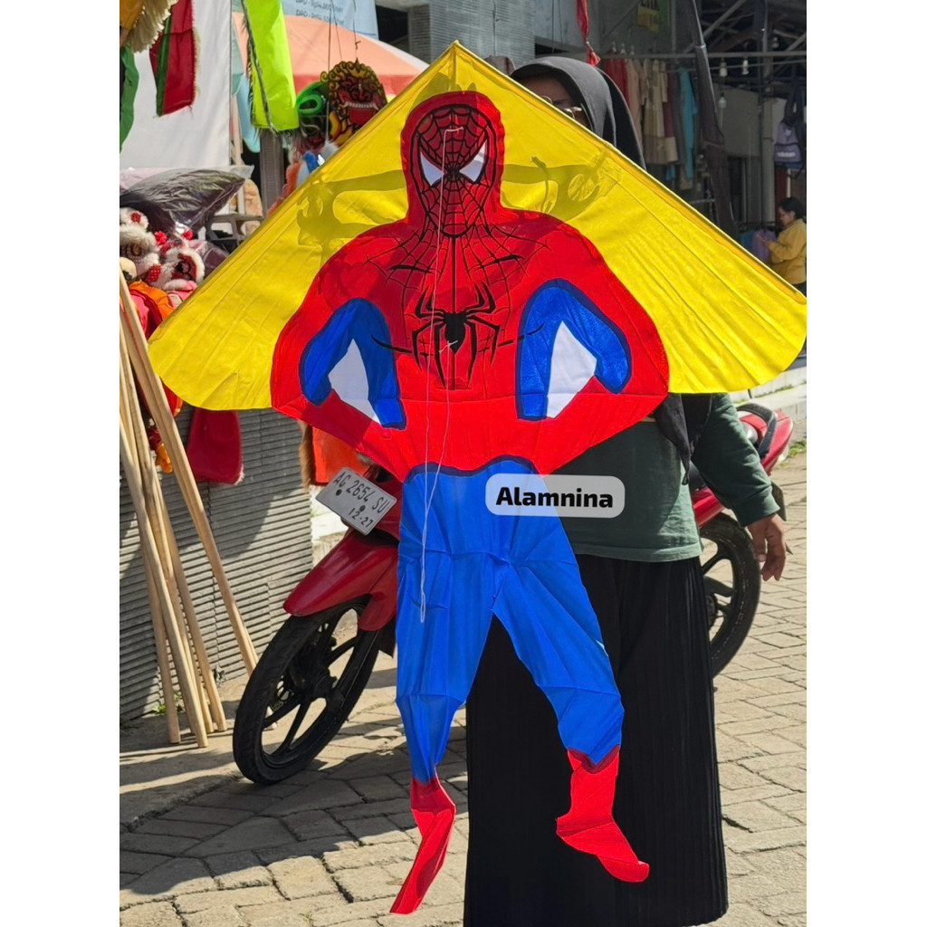 JK__@ layangan kain layangan karakter layangan