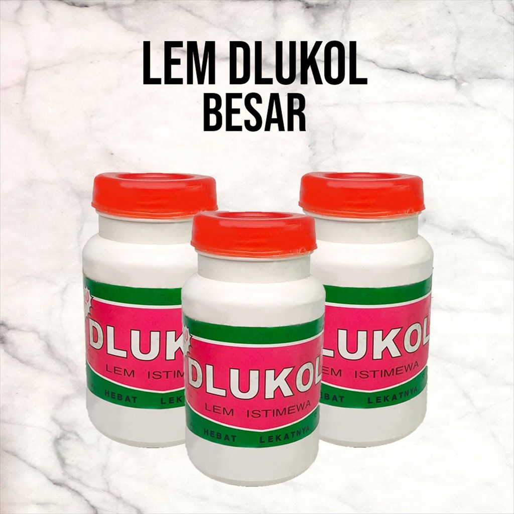 

❤️️1pc Lem colek DLUKOL BESAR / lem kertas / lem serbaguna / lem DLUKOL❤️️
