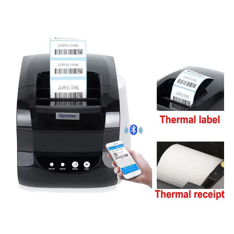 

Xprinter 127mm/s 2,3Inches USB Port Thermal Label /Receipt Printer Thermal Barcode Printer 58mm or 80mm Thermal Receipt Printer