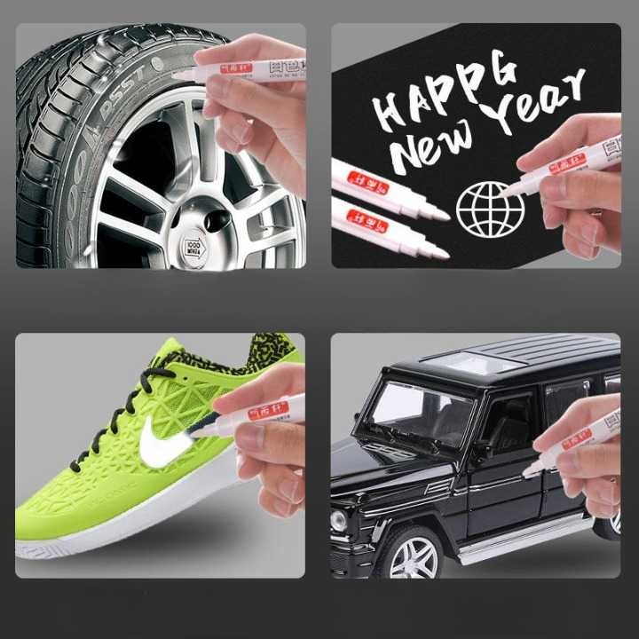 

Marker Ban Permanen YIXIAOJIANDA 1159, Spidol Oil Based Waterproof 5mm Isi 5